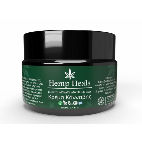 Hemp Heals P.C. Cannabis ReLeaf Cream 100ML Hemp Heals P.C. Cannabis ReLeaf Cream 100ML