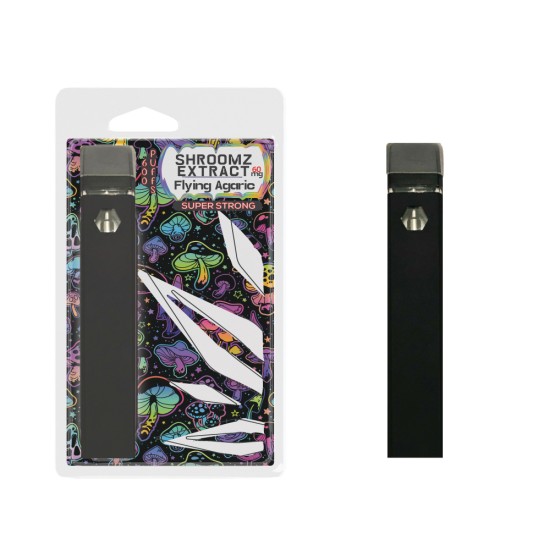 Hempower Disposable Vape Pen Shroomz Extract (60mg), "Flying Agaric" (blister), 1ml