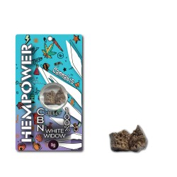 Hempower Jelly White Widow 100% CBN, (card) 1.0g Hempower Jelly White Widow 100% CBN, (card) 1.0g