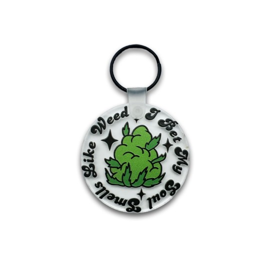"I BET MY SOUL SMELLS LIKE WEED" Acrylic Keychain