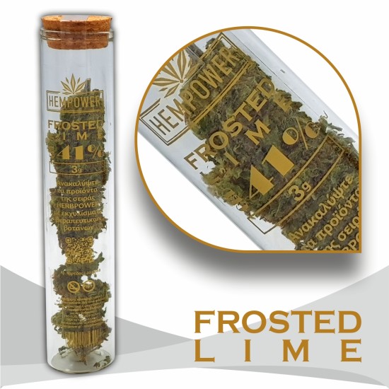 3G TUBE Hempower Ανθός Κάνναβης FROSTED LIME 41% CBD 3G TUBE Hempower Ανθός Κάνναβης FROSTED LIME 41% CBD