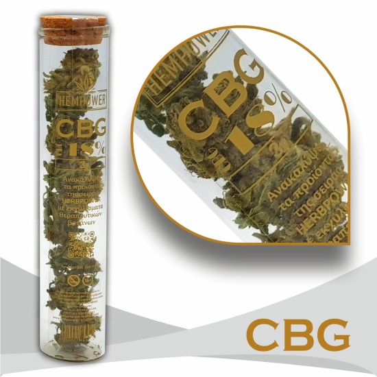 3G TUBE Hempower Ανθός Κάνναβης 18% CBG 3G TUBE Hempower Ανθός Κάνναβης 18% CBG