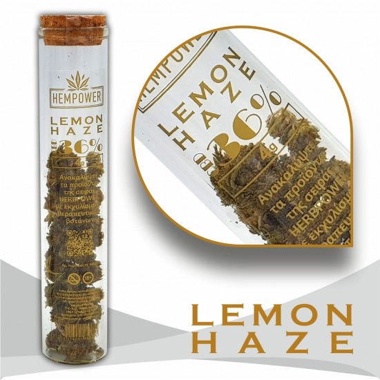 4G TUBE Hempower Ανθός Κάνναβης SUPER LEMON HAZE 36% CBD 4G TUBE Hempower Ανθός Κάνναβης SUPER LEMON HAZE 36% CBD
