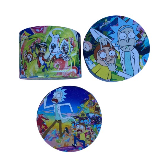 Grinder Μεταλλικό Μεγάλο - Ricky & Morty Grinder Μεταλλικό Μεγάλο - Ricky & Morty
