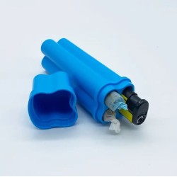 Θήκη Πλαστική 2 τσιγάρων και θήκη αναπτήρα