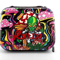 Smoking Accessories Kit (Bong, Grinder, Glass Ashtray, Stash Jar, Metal Rolling Tray)