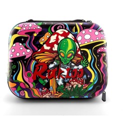 Smoking Accessories Kit (Bong, Grinder, Glass Ashtray, Stash Jar, Metal Rolling Tray)