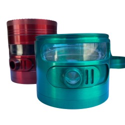 Grinder Μεταλλικό Μεγάλο (μονόχρωμο - λαβύρινθος)