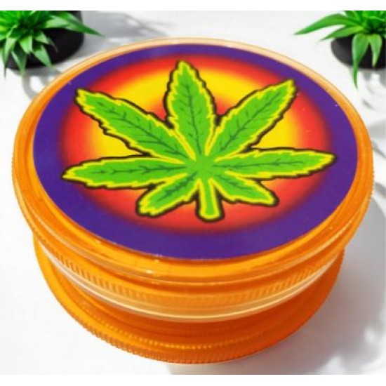 Big plastic grinder with patterns