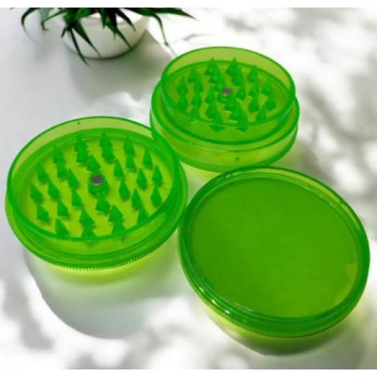 Big plastic grinder with patterns
