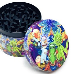 Grinder Μεταλλικό Μεγάλο -  Ricky & Morty