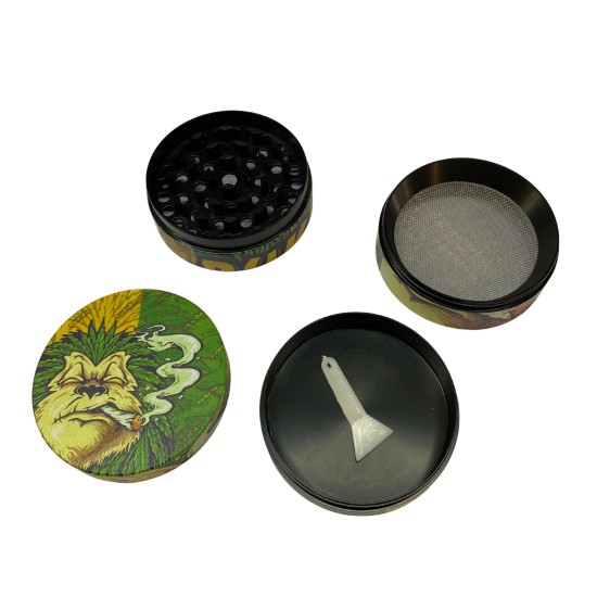 Grinder Μεταλλικό Μικρό (με σχέδια) Grinder Μεταλλικό Μικρό (με σχέδια)