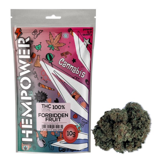 Hempower CBD Flower "Forbidden Fruit" 100% CBD 10G