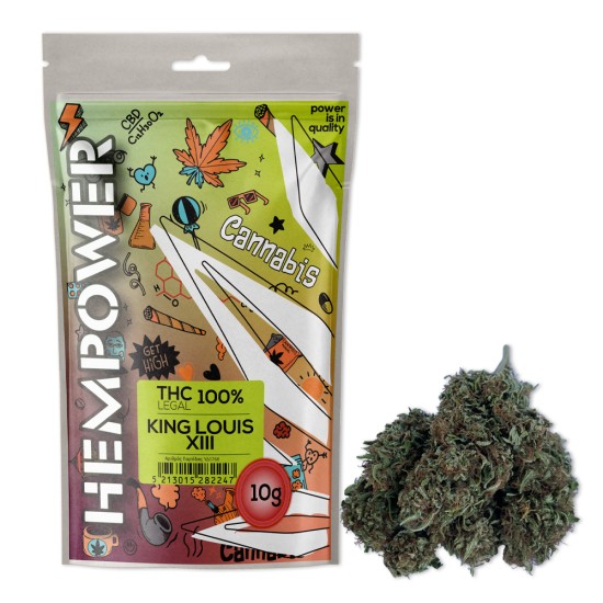 Hempower CBD Flower "King Louis XIII" 100% CBD 10G