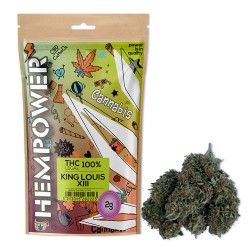 Hempower CBD Flower "King Louis XIII" 100% CBD 2G