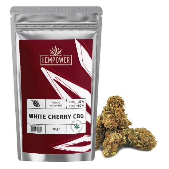 Hempower White Cherry 23% CBG 10gr Hempower White Cherry 23% CBG 10gr