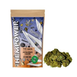 Hempower CBD Flower "Amazing Haze" 100% CBD 5G