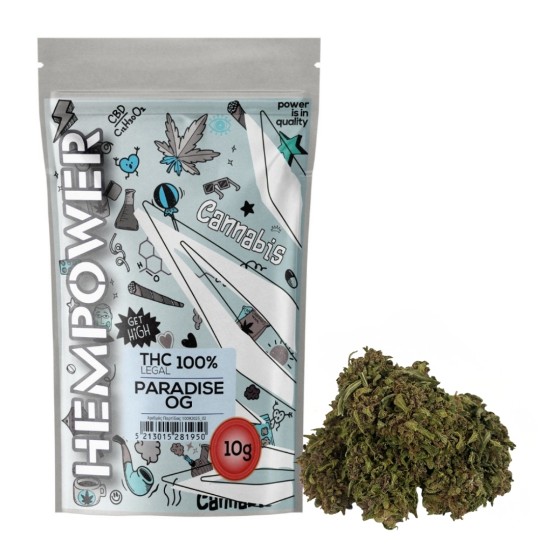 Hempower CBD Flower "Paradise OG" 100% CBD 10G
