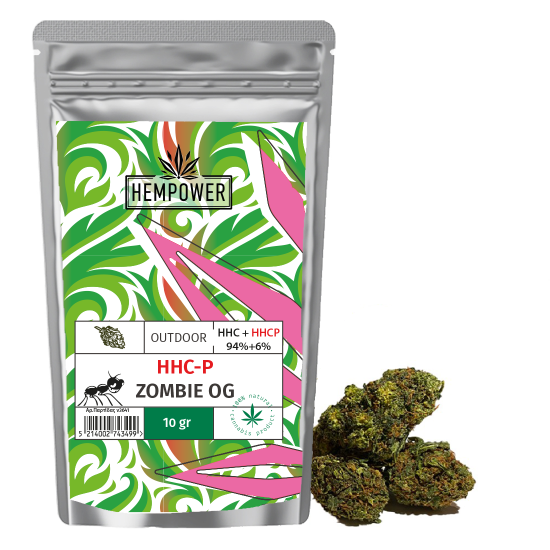 Hempower Ανθός Κάνναβης HHCP "Zombie OG", HHCP 100%, 10gr Hempower Ανθός Κάνναβης HHCP "Zombie OG", HHCP 100%, 10gr