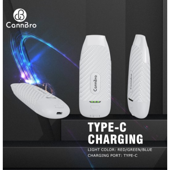 Cannbro dual carts battery (white)