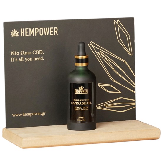 Hempower Cannabis Oil Magic Pair CBD 30% & CBG 5%, 100ml