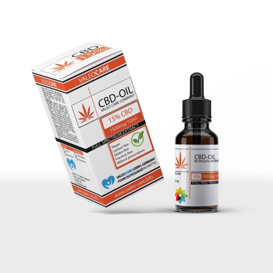 VALEOCARE Full Spectrum CBD Oil 15% - 10ml VALEOCARE Full Spectrum CBD Oil 15% - 10ml
