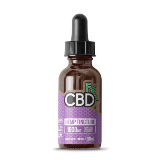 CBDfx CBD TINCTURE Oil 5% (1500mg / 30ML) CBDfx CBD TINCTURE Oil 5% (1500mg / 30ML)