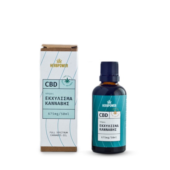 Hempower CBD OIL - ΠΛΗΡΕΣ ΕΚΧΥΛΙΣΜΑ ΚΑΝΝΑΒΗΣ 50ML Hempower CBD OIL - ΠΛΗΡΕΣ ΕΚΧΥΛΙΣΜΑ ΚΑΝΝΑΒΗΣ 50ML