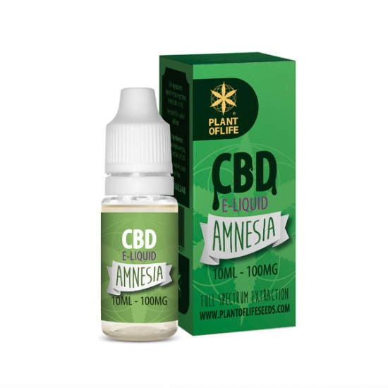 Plant of Life E-LIQUID CBD 1% AMNESIA 100MG 10ML Plant of Life E-LIQUID CBD 1% AMNESIA 100MG 10ML
