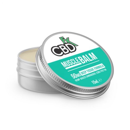 CBDfx Hemp CBD Muscle Balm (deep tissue) 50mg / 15ml CBDfx Hemp CBD Muscle Balm (deep tissue) 50mg / 15ml