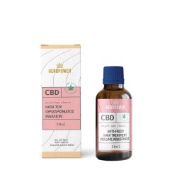Hempower CBD ΘΕΡΑΠΕΙΑ ΚΑΤΑ ΤΟΥ ΦΡΙΖΑΡΙΣΜΑΤΟΣ ΜΑΛΛΙΩΝ  / ΡΥΘΜΙΣΗ ΟΓΚΟΥ ΜΑΛΛΙΩΝ 50ML Hempower CBD ΘΕΡΑΠΕΙΑ ΚΑΤΑ ΤΟΥ ΦΡΙΖΑΡΙΣΜΑΤΟΣ ΜΑΛΛΙΩΝ  / ΡΥΘΜΙΣΗ ΟΓΚΟΥ ΜΑΛΛΙΩΝ 50ML