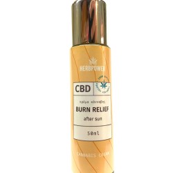 Herbpower Κρέμα CBD Κάνναβης για Εγκαύματα 50ml Herbpower Κρέμα CBD Κάνναβης για Εγκαύματα 50ml