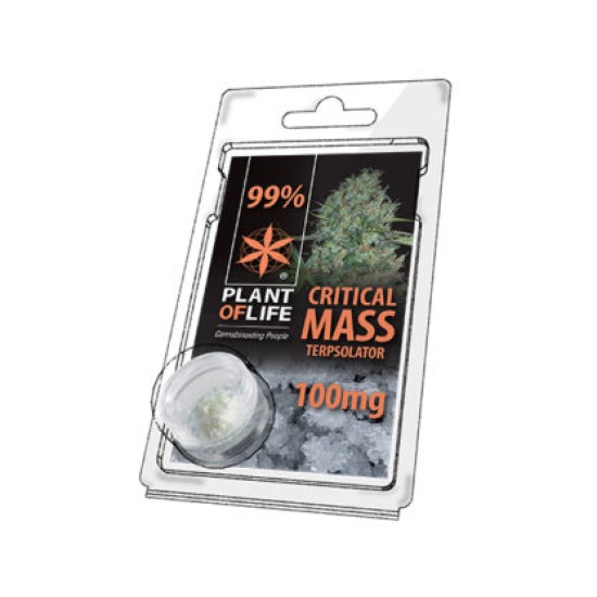 Plant of Life 99% CBD Crystal CRITICAL MASS 0.1G Plant of Life 99% CBD Crystal CRITICAL MASS 0.1G