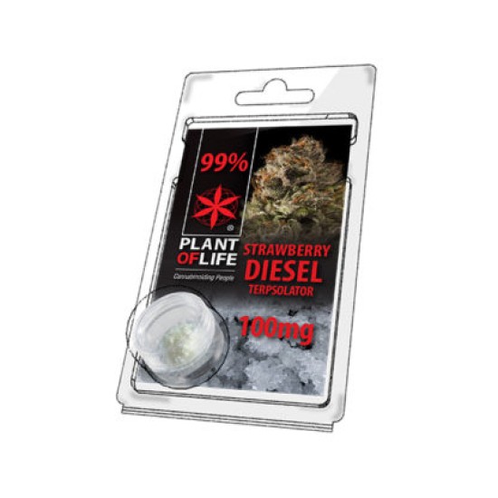 Plant of Life 99% CBD Crystal STRAWBERRY DIESEL 0.1G Plant of Life 99% CBD Crystal STRAWBERRY DIESEL 0.1G