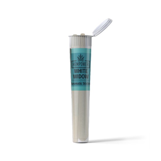 Hempower Aromatic Stick White Widow 100% CBD 2pcs, (tube) Hempower Aromatic Stick White Widow 100% CBD 2pcs, (tube)