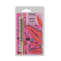 Hempower Red Leaf Stick "Hindu Kush" 1pc, blister case