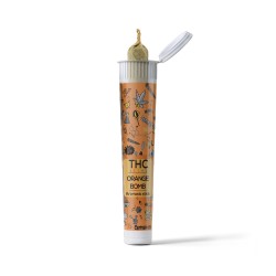 Hempower Red Leaf Stick "Orange Bomb" 1pc, plastic tube