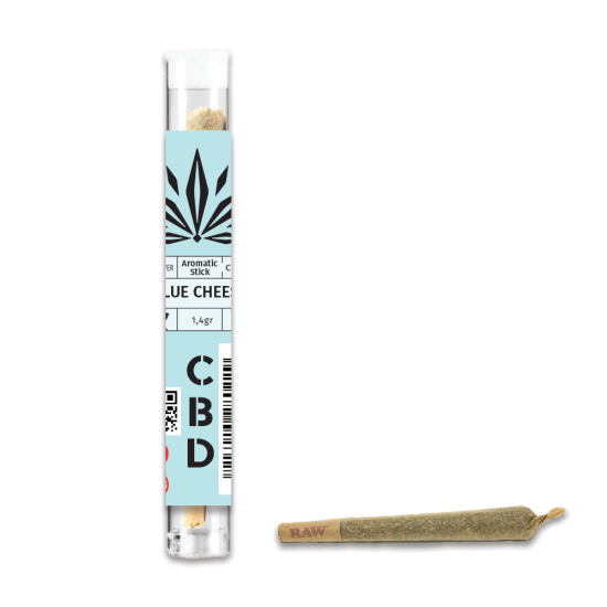 Hempower Aromatic Stick Blue Cheese 100% CBD 1pc, tube