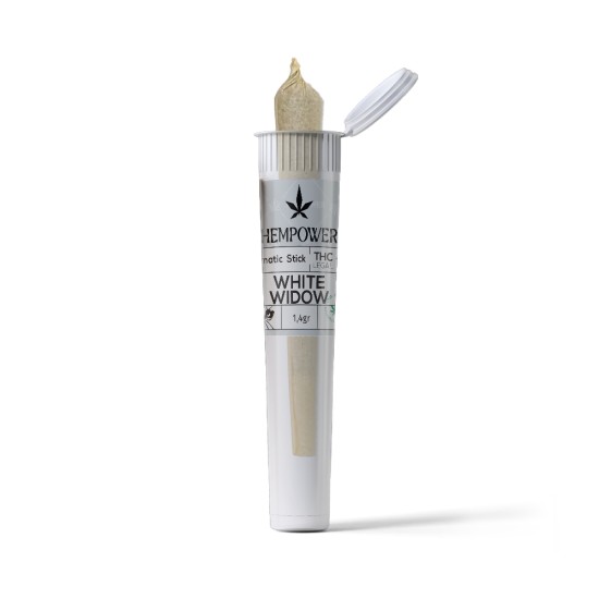 Hempower Aromatic Stick White Widow 100% CBD 1pc, tube Hempower Aromatic Stick White Widow 100% CBD 1pc, tube