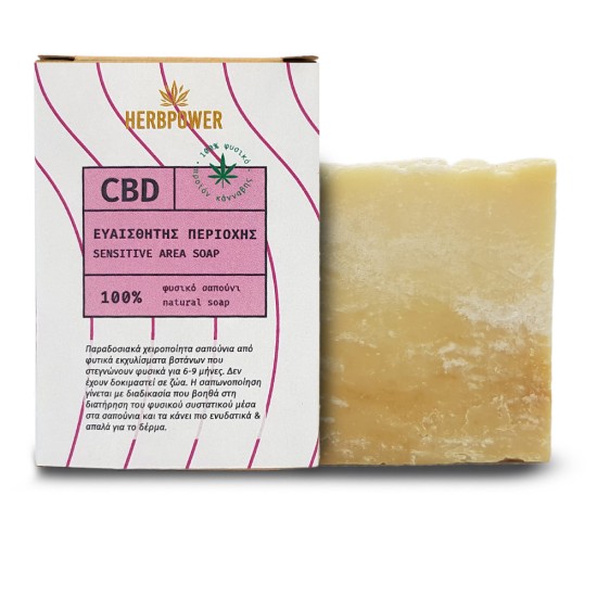 Hempower CBD SENSITIVE AREA SOAP 100G