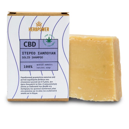 Hempower CBD SOLID SHAMPOO 100G