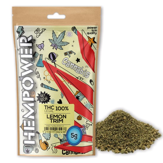 Hempower Red Leaf Τρίμμα Κάνναβης "Lemon Trim" 5G