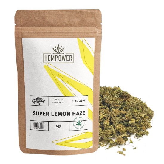 Hempower Τρίμμα Ανθού Κάνναβης S. LEMON HAZE 36% CBD 5G Hempower Τρίμμα Ανθού Κάνναβης S. LEMON HAZE 36% CBD 5G