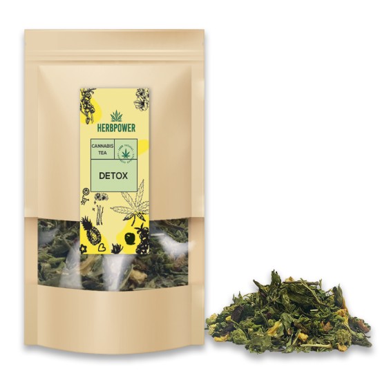 Hempower Hemp Tea "Detox" - 30G Hempower Hemp Tea "Detox" - 30G