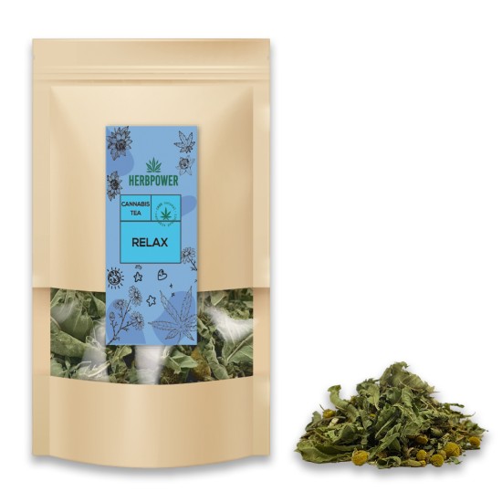 Hempower Hemp Tea "Relax" - 30G Hempower Hemp Tea "Relax" - 30G
