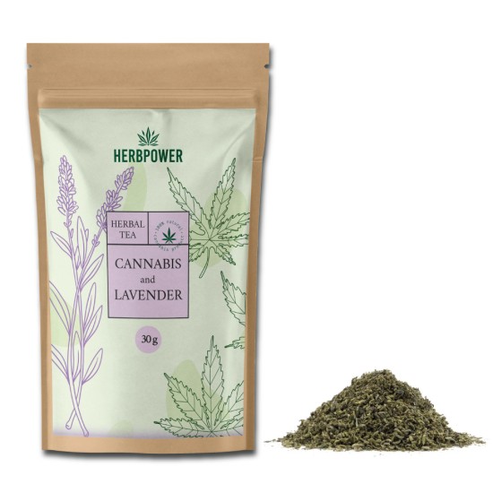 Hempower Cannabis & Lavender Tea 30G