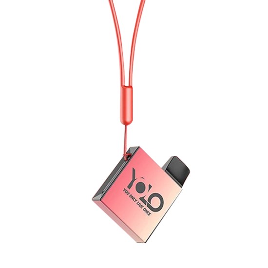 YOLO Bar Ηλεκτρονικό Τσιγάρο μιας Χρήσης 800 Εισπνοών "Peach Ice" 2ml/ 20mg