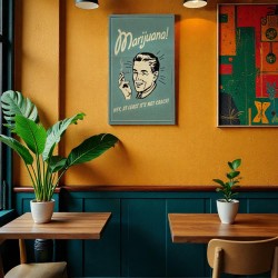 Kapart Statement Art – “Marijuana! – Hey, at least it’s not crack!”