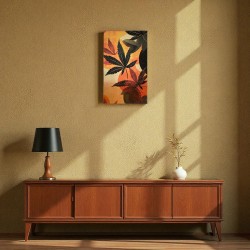 Kapart Statement Art – “Hemp Leaves!”