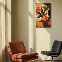 Kapart Statement Art – “Hemp Leaves!”